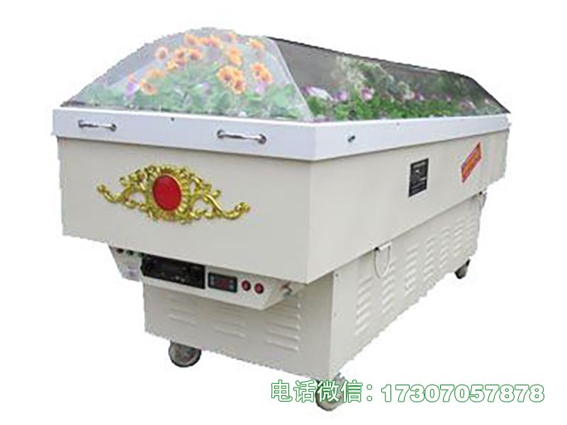 大城火葬场水晶棺