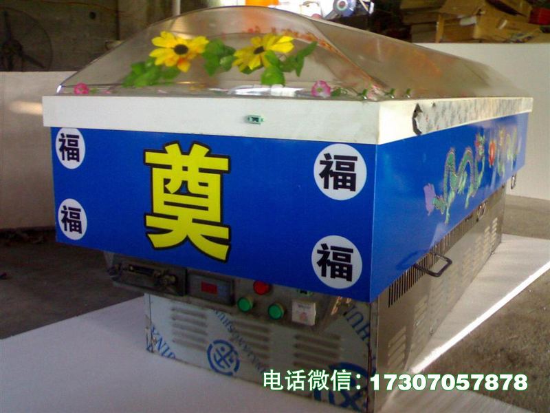 桥西火葬场遗体冰棺