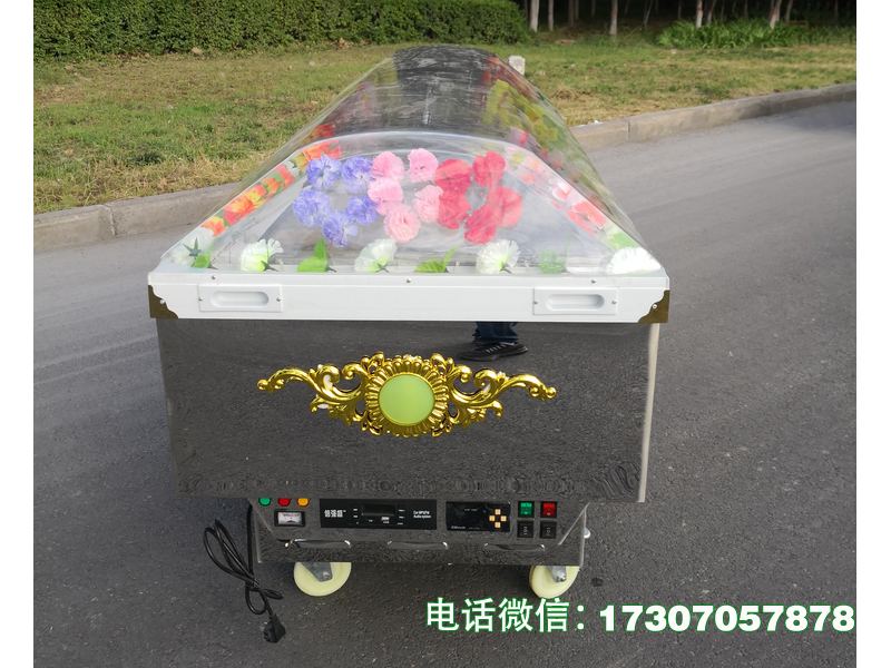 桥西殡仪馆瞻仰冰棺