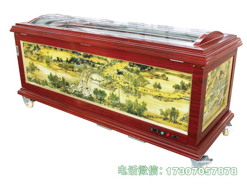 平泉上翻侧开水晶棺