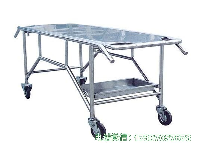 唐山殡葬不锈钢推尸车