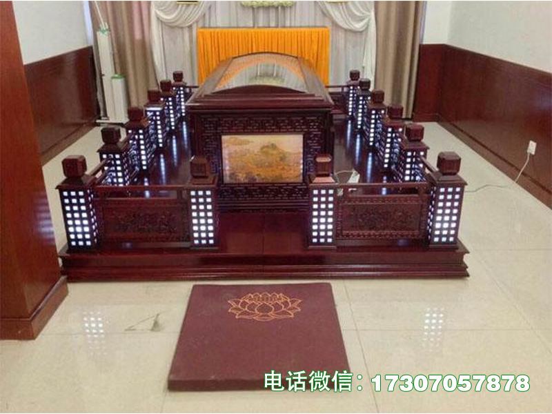 桥西实木冰棺瞻仰台