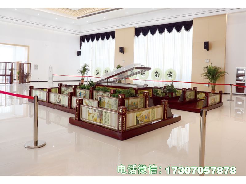 磁县智能实木瞻仰台